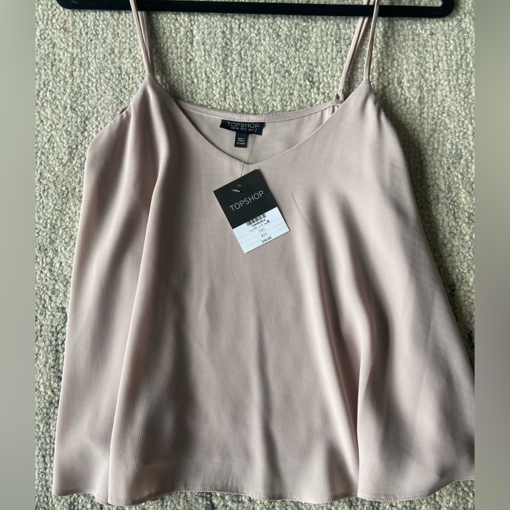 Topshop lilac tank top